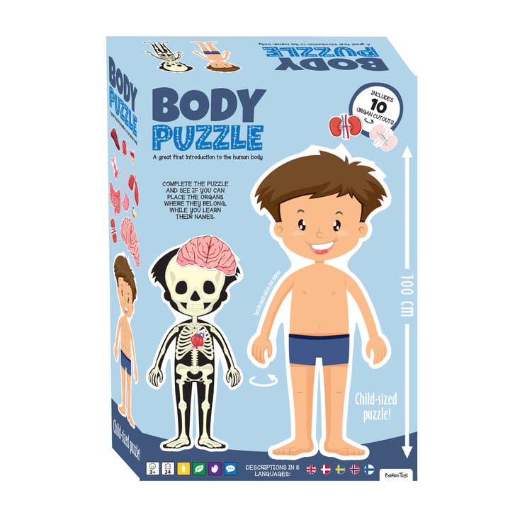 Barbo Toys – wholesale Kluriga spel - Barn – Kroppspusselpojke