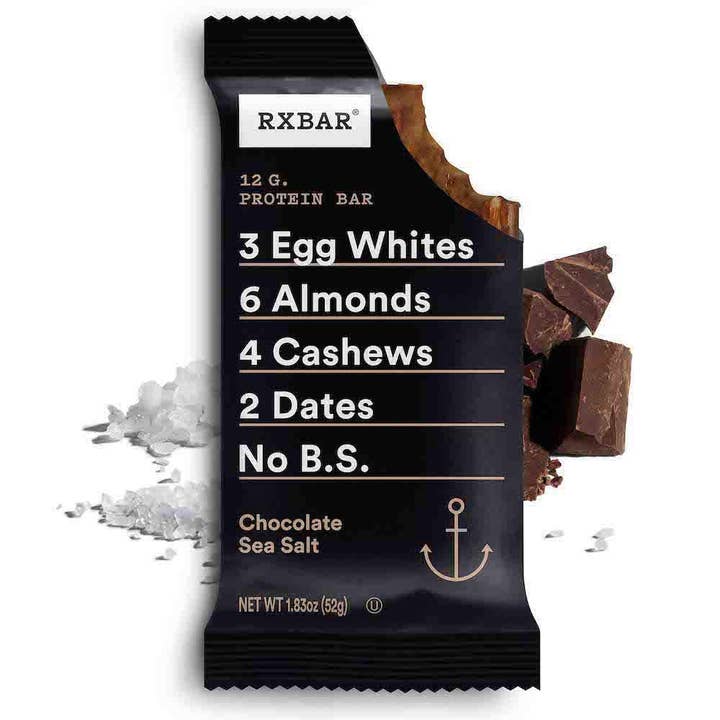 Shop The King - Wholesale Snack Bar - RXBAR, Chocolate Sea Salt, Protein Bar, 1.83 Ounce (12 count)