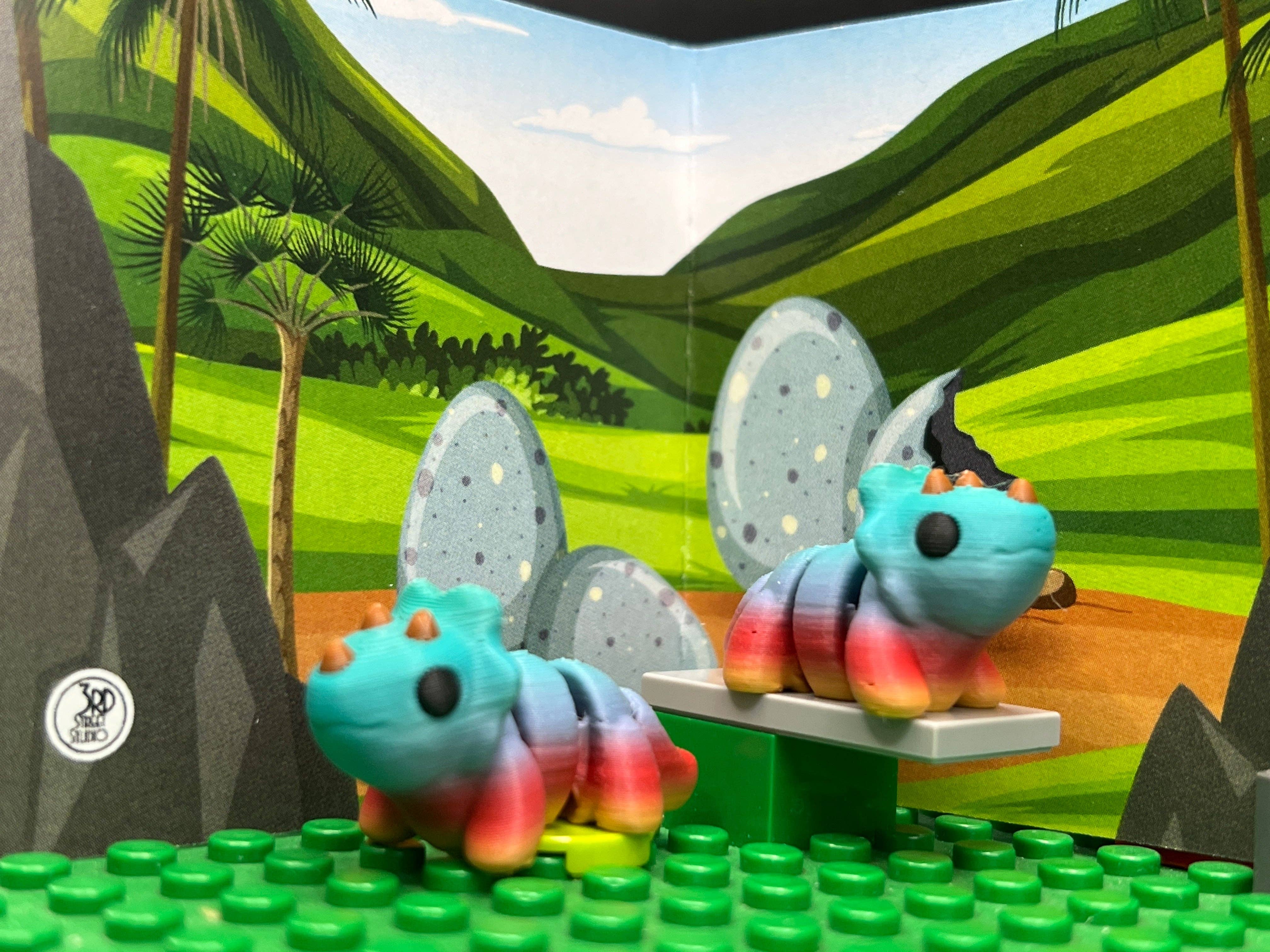 Third St. Studio - Wholesale Fidget Toy - Kids - Triceratops6