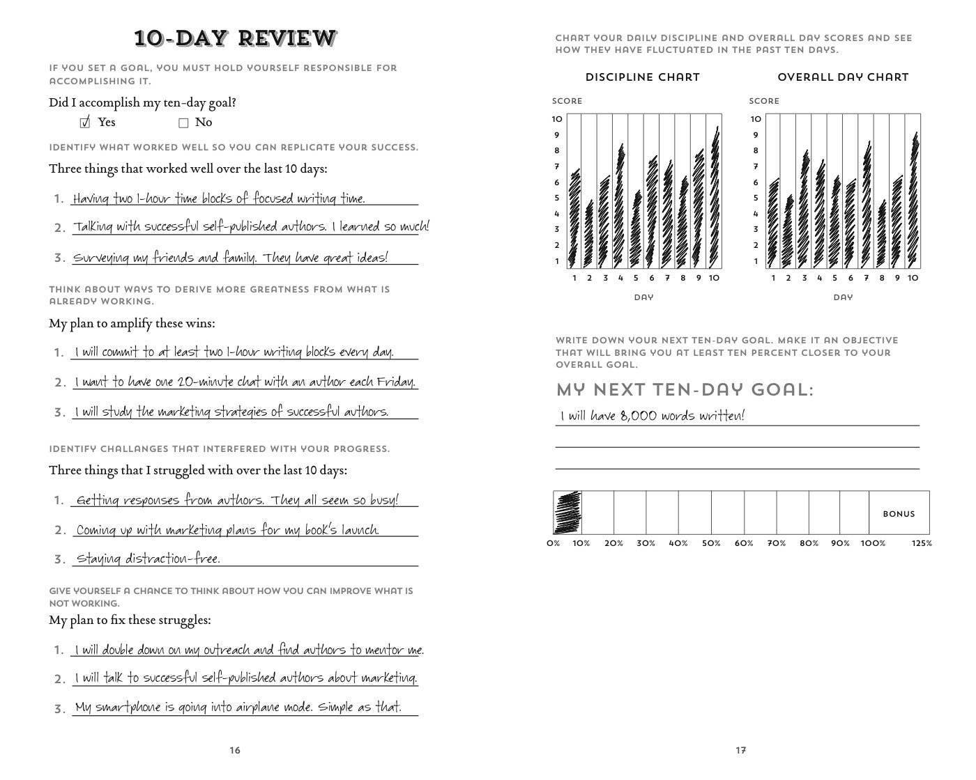 Hachette Book Group - Wholesale Journal/Diary - The 100-Day Goal Journal: Accomplish What Matters to You7