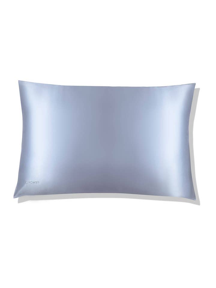 Blue Belle Silk Pillowcase for wholesale by DROWSY UK