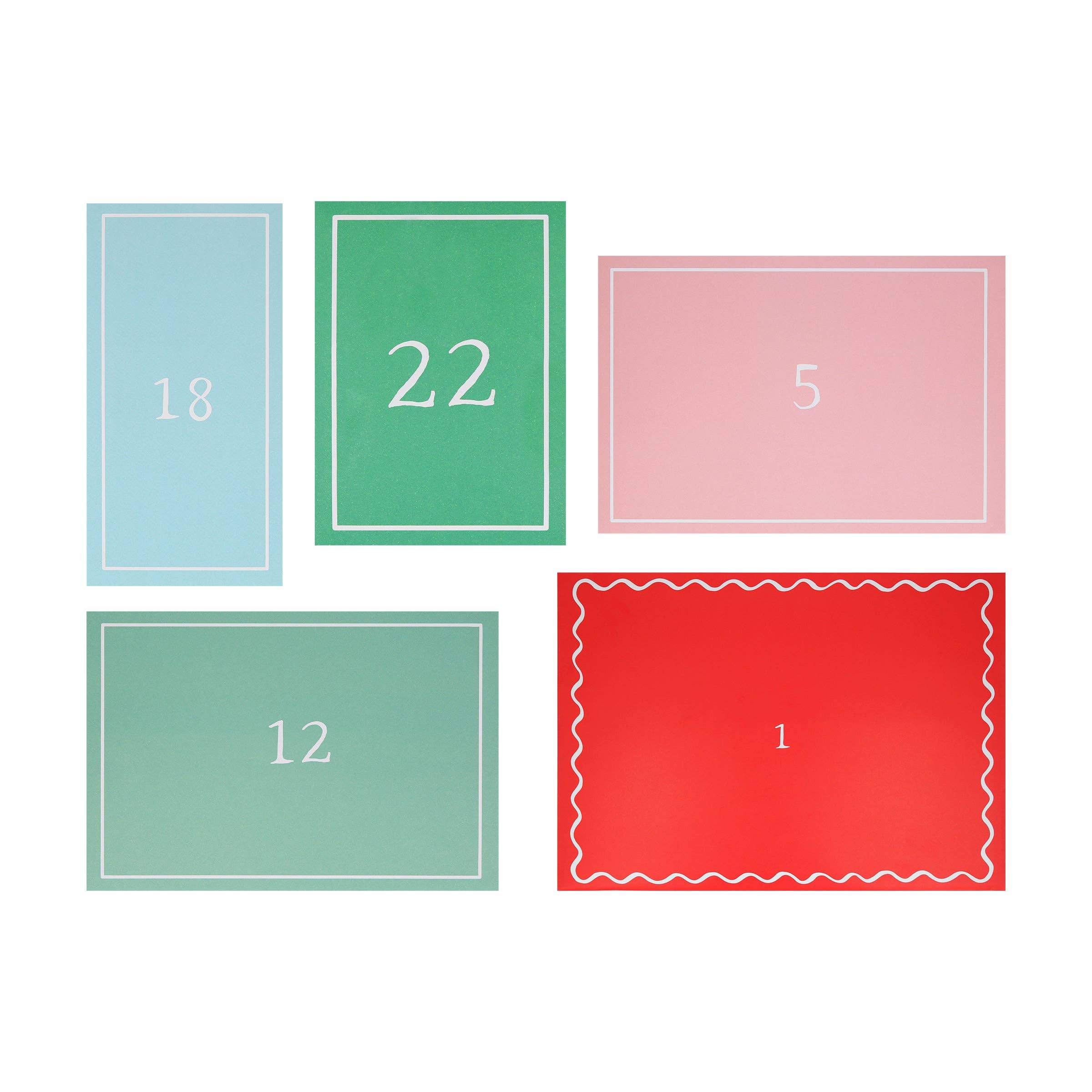 Meri Meri - Wholesale Advent Calendar - Gingerbread Sticker Advent Calendar5