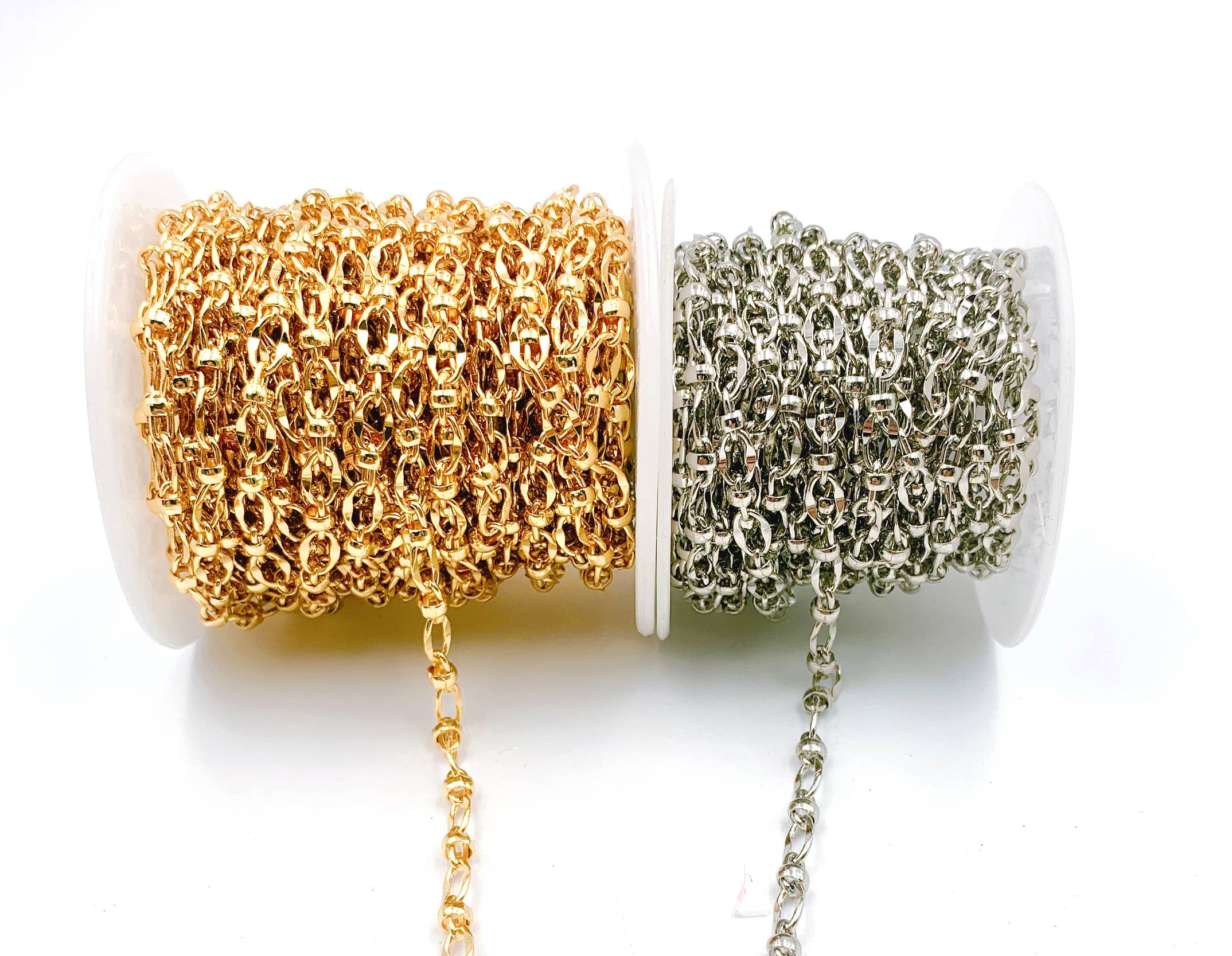 Beads Creation - Vendita all'ingrosso Attrezzature per lavoretti e fai da te - Catena Cubana a Maglie Larghe al Metro, Forniture Artigianali Non Finite5