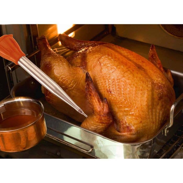 HIC - Harold Import Co. - Wholesale Kitchen Tool/Gadget - HIC Kitchen Roasting Baster With Cleaning Brush And Needle, 2oz4