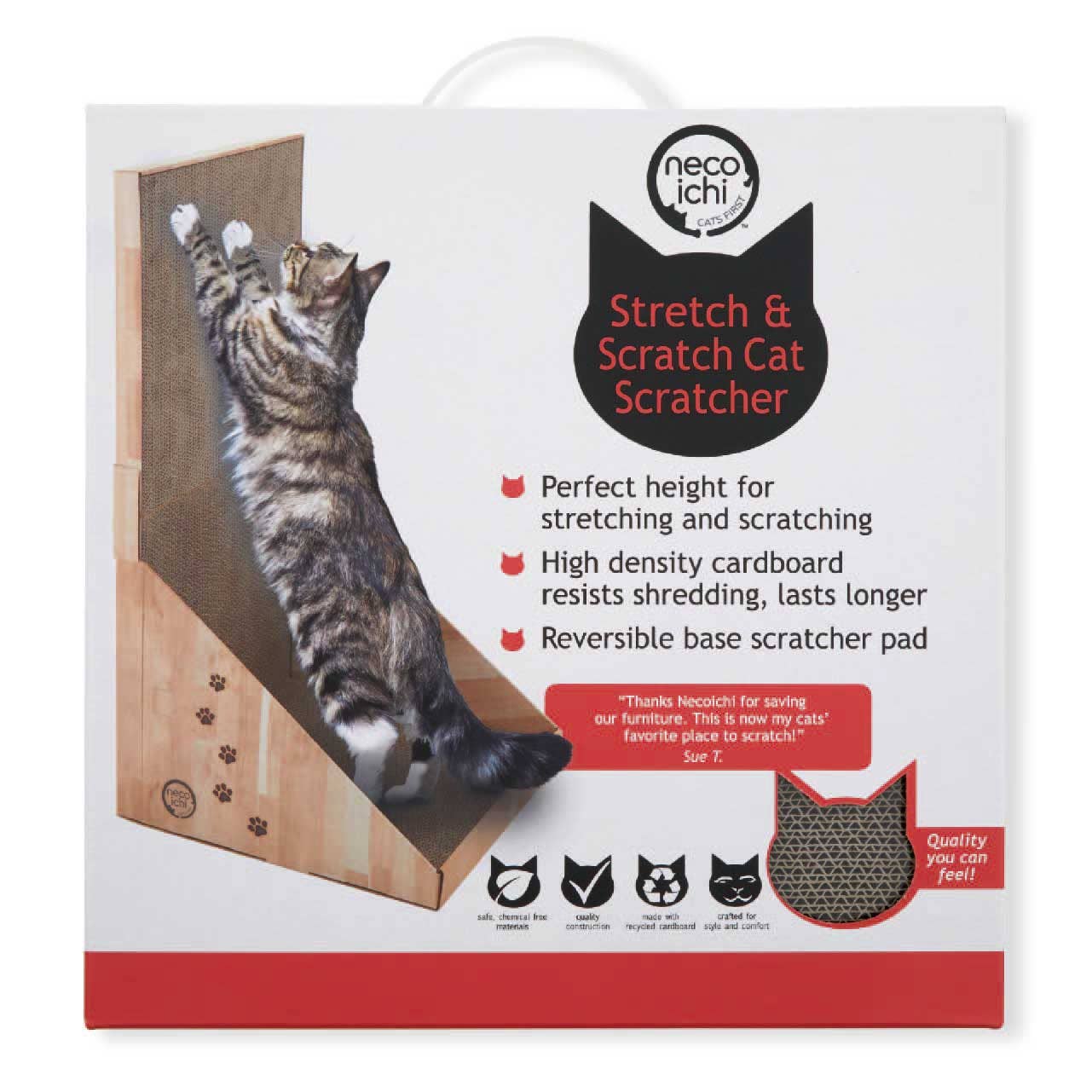 MOON-X USA, INC. - Wholesale Pet Scratcher - Cat - Stretch & Scratch Wall Cat Scratcher1