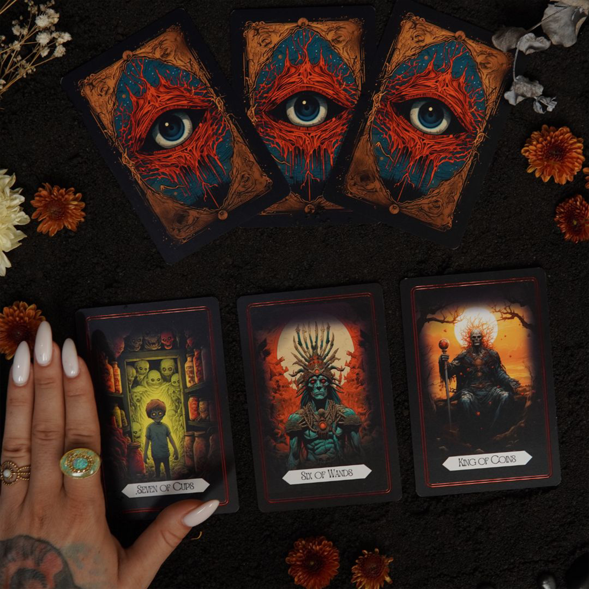 Earth Moon Magick - Wholesale Tarot Cards - Tarot of the Shadow Realm Deck & Guidebook5