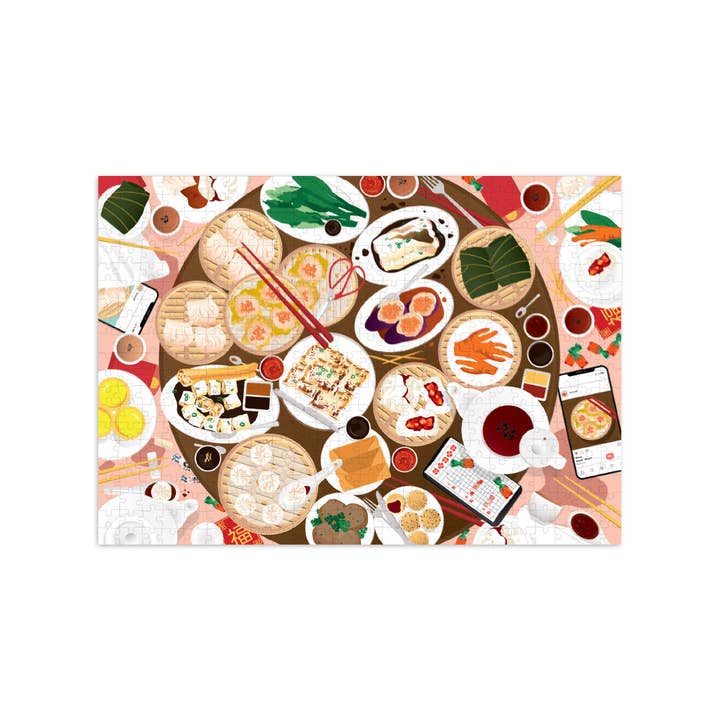 I'll Know It When I See It - Wholesale Puzzle - Adult - Dim sum 1000 piece jigsaw puzzle2