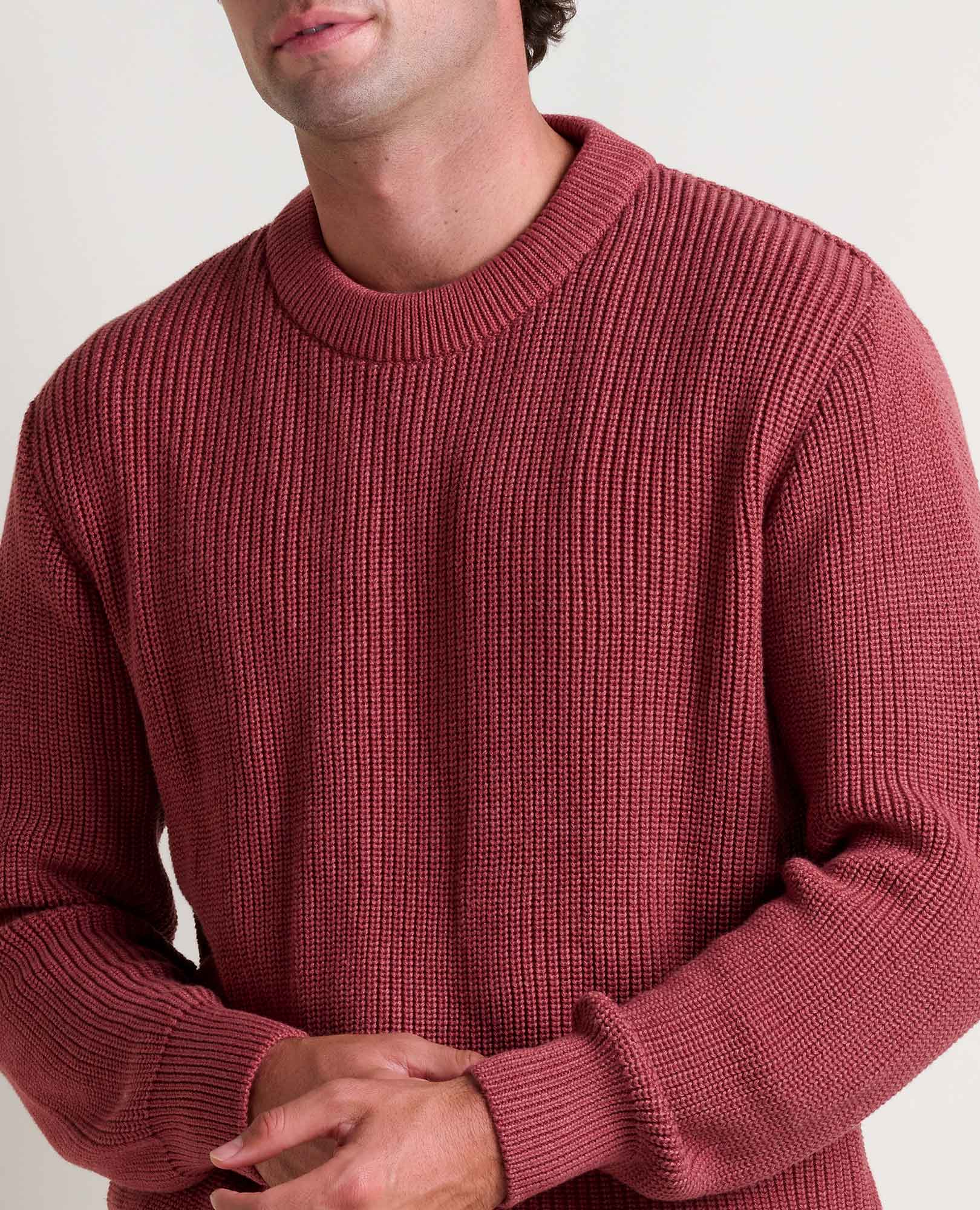 Toad&Co - Vente Pull en maille – homme - Pull Butte Crew F254