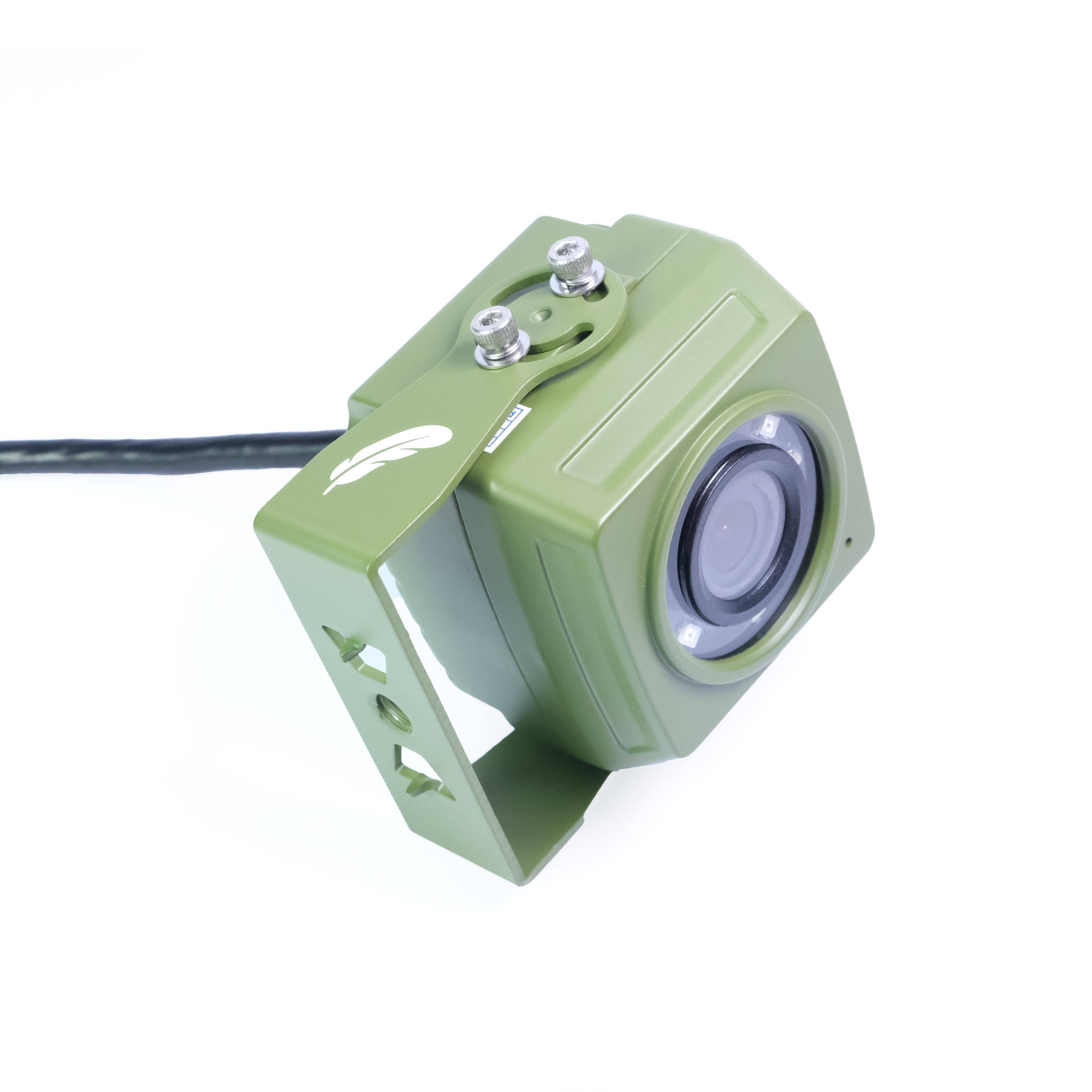 Green Feathers - Vendita all'ingrosso Casette per uccelli - Bird Box e telecamera per animali selvatici con connessione via cavo HD (solo fotocamera)6