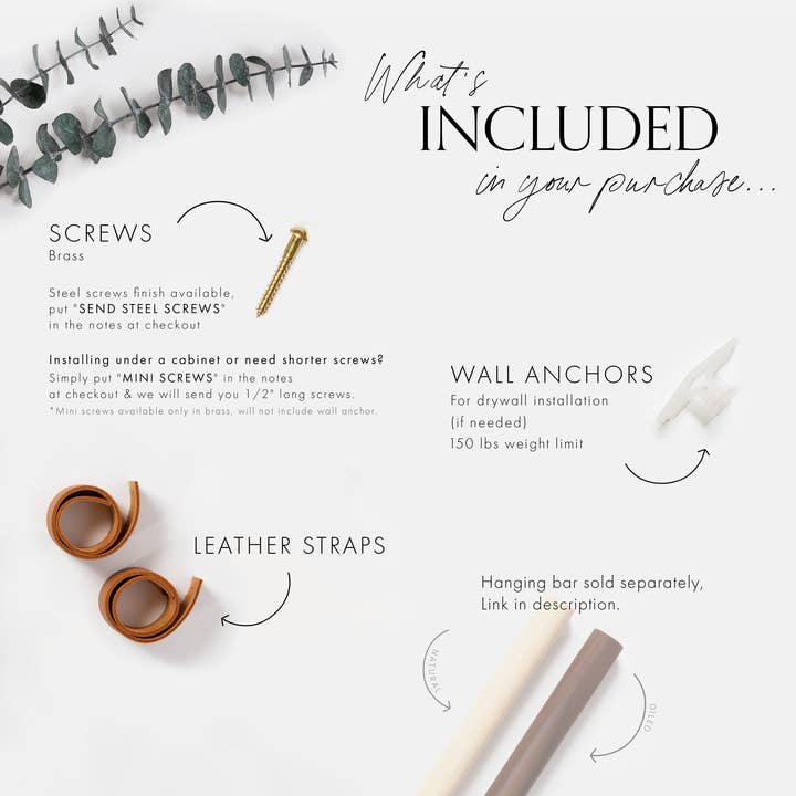 Keyaiira - Wholesale Wall hook - Suspension Strap12