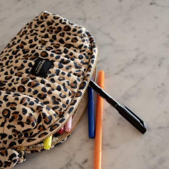 Love Explorers – Großhandel Federmäppchen/Federtasche – Federmäppchen - beige Leopard8