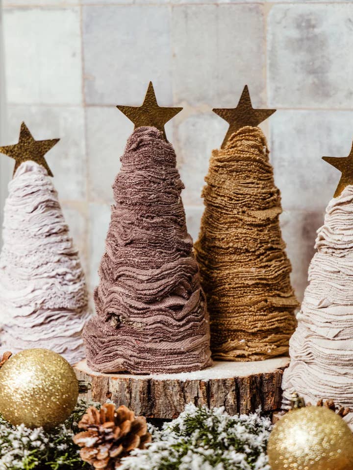 Stacked Sweater Christmas Tree for wholesale by Grain of Rice Project