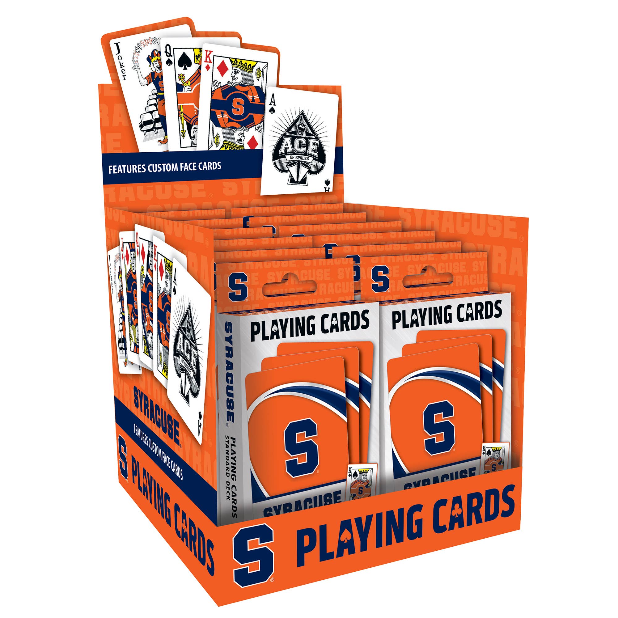 Masterpieces Puzzles - Wholesale Playing Cards - Syracuse Orange Playing Cards3