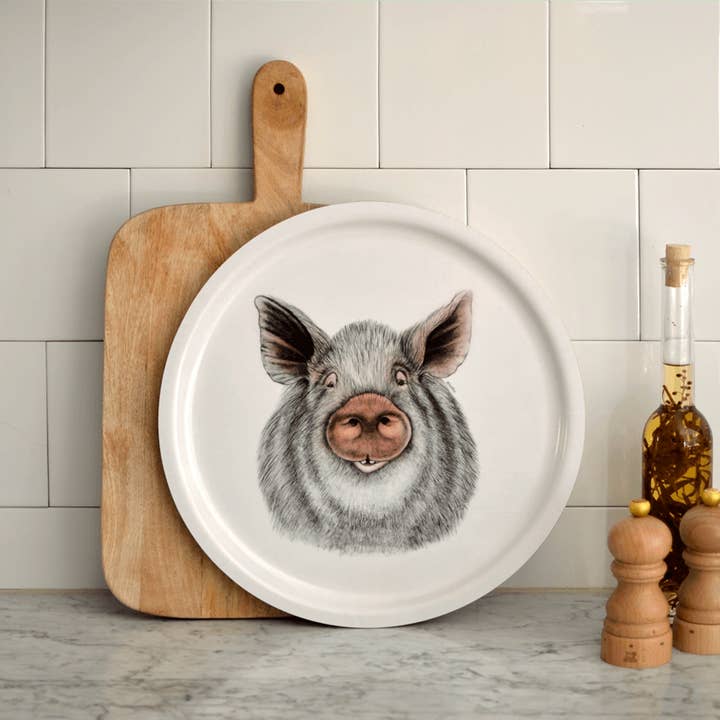 Oscar - Round Tray for wholesale by Charlotte Nicolin