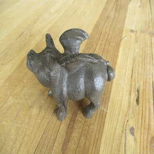 Buy Antique Flying Pig Statue Cast Iron Fly Pig For Home Decor