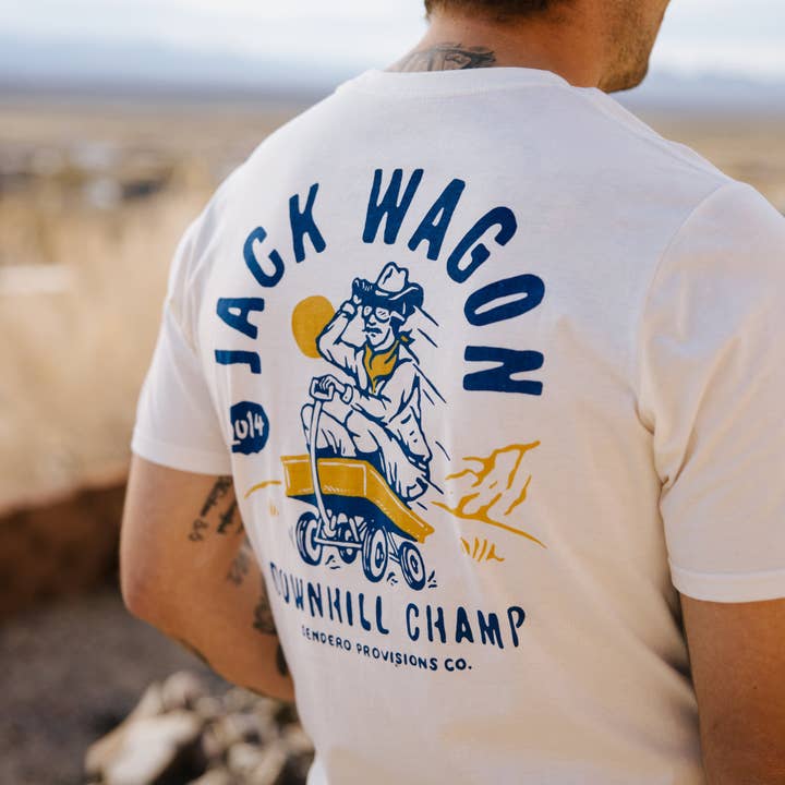 Sendero Provisions Company - Wholesale Screen Printed T-Shirt - Unisex - Jack Wagon T-Shirt