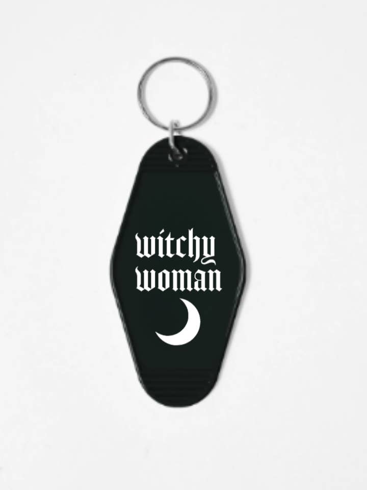 Goth Style, Witchy Style, Motel Keychains, Witchy Woman for wholesale by Wickedly Divine Shop
