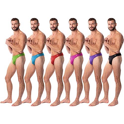 I-Wear Brands - Wholesale Underwear - Men's - 6 Pack of Men's Micro Fiber T-Back Bikini Thong Underwear10