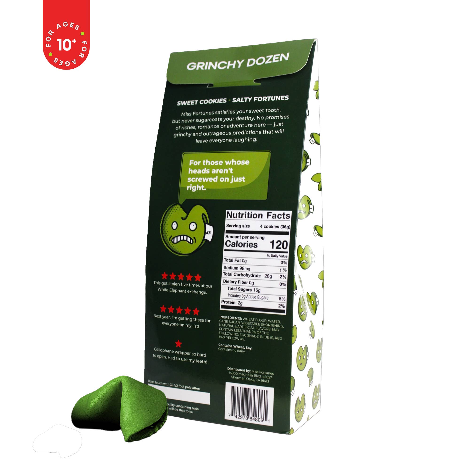 Miss Fortunes - Wholesale Cookie - The Grinchy Dozen - Your Heart Will Shrink Three Sizes!6