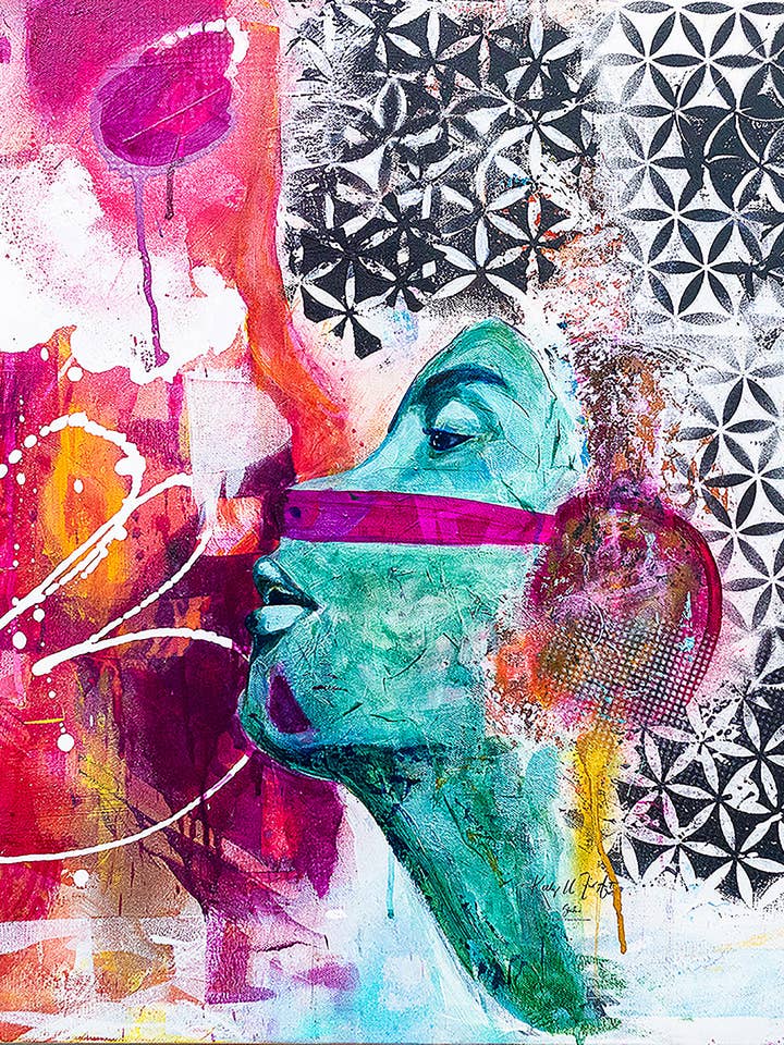 Vibes for engroshandel hos Kelly U Fine Art Studio