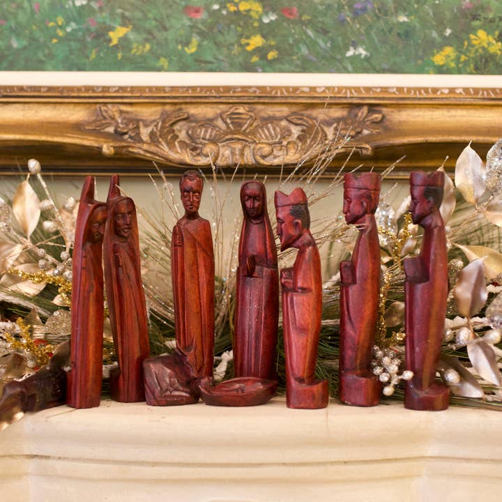 Ornaments 4 Orphans - Wholesale Nativity scene decor - Jacaranda Nativity Set1