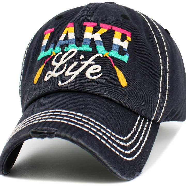KBETHOS - Wholesale Baseball Cap - Unisex - Lake Life Vintage Ballcap2