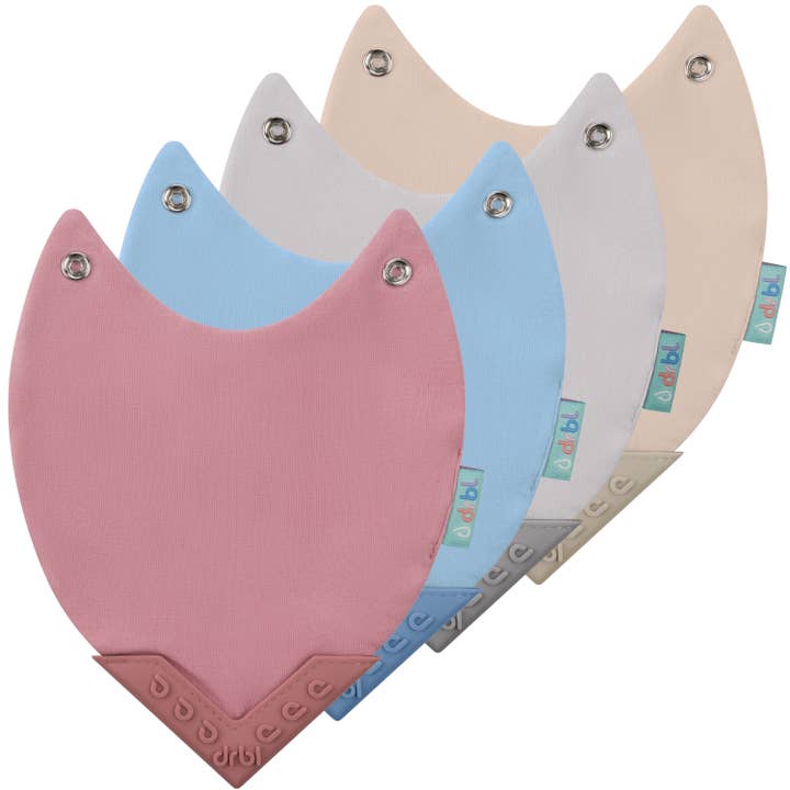 Bib with Teether for wholesale by drbl