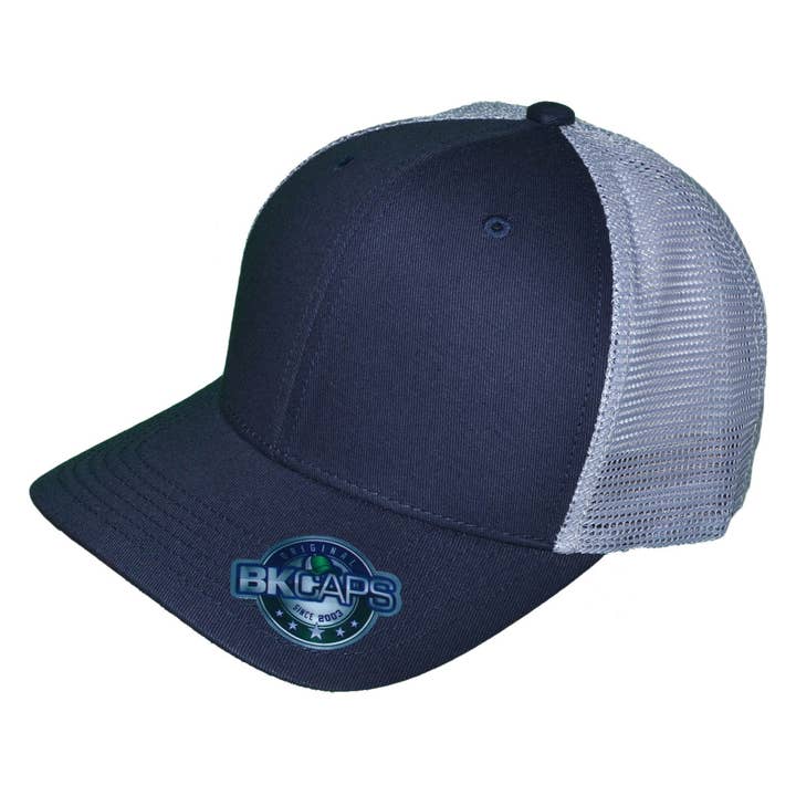 Buck Wholesale - Wholesale Trucker hat – Unisex - Blank Trucker Hats - 6 Panel Structured Slightly Curved Bill7