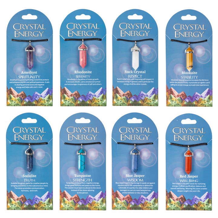 Benjamin International - Wholesale Individual Charm/Pendant - Crystal Energy Pendants2