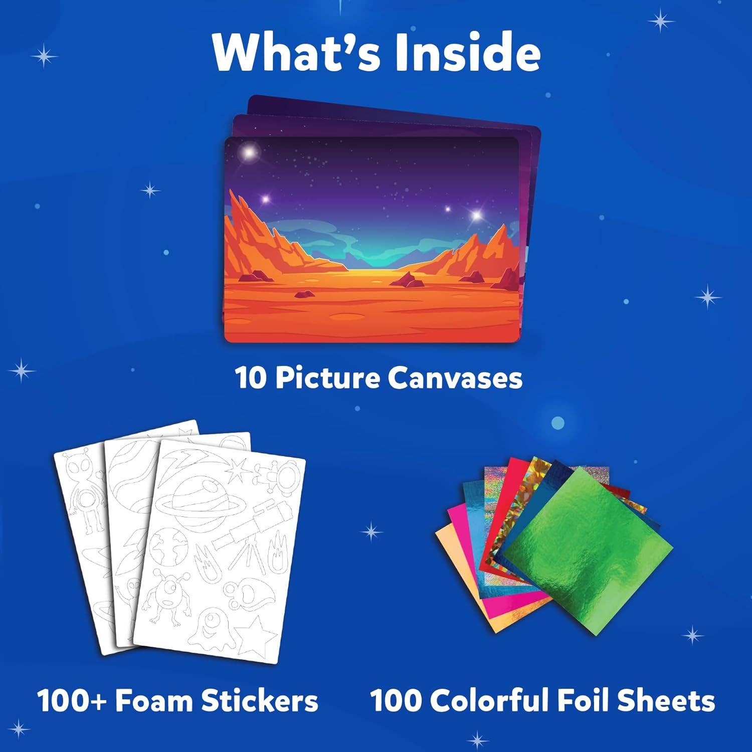 Skillmatics - Wholesale Art Set - Kids & Baby - Skillmatics - Foil Fun - Up in Space No Mess Art for Kids3