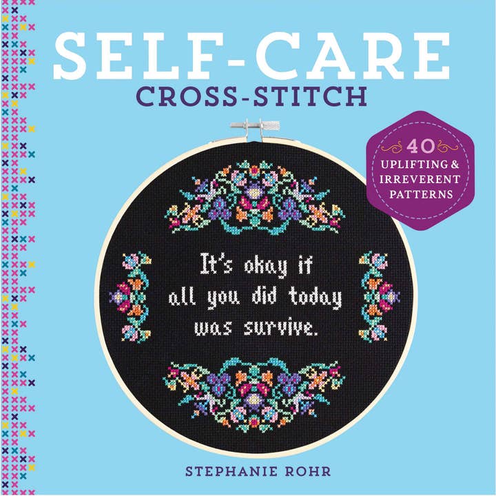 Hachette Book Group - Wholesale Book - Adult - Self-Care Cross-Stitch: 40 Uplifting Patterns