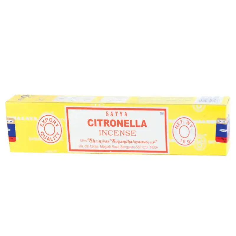 Magnifique Hearts - Wholesale Incense - Citronella - Satya Incense Sticks Hand Rolled  1