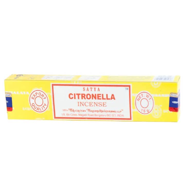 Magnifique Hearts - Wholesale Incense - Citronella - Satya Incense Sticks Hand Rolled 1