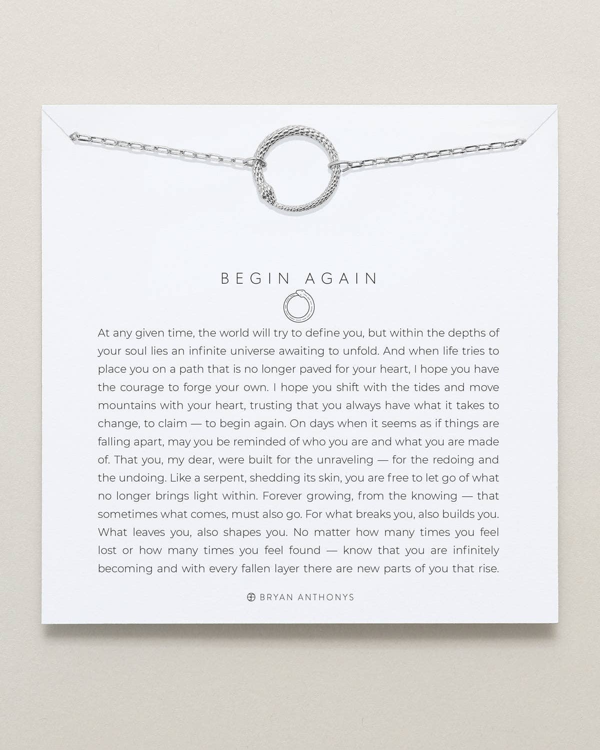 Bryan Anthonys - Wholesale Pendant/Charm Necklace - Begin Again Necklace6