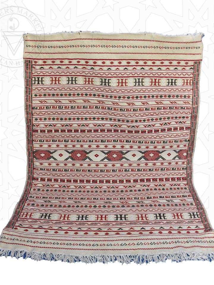 Flatweave kilim Moroccan rug for wholesale by Berbers Market