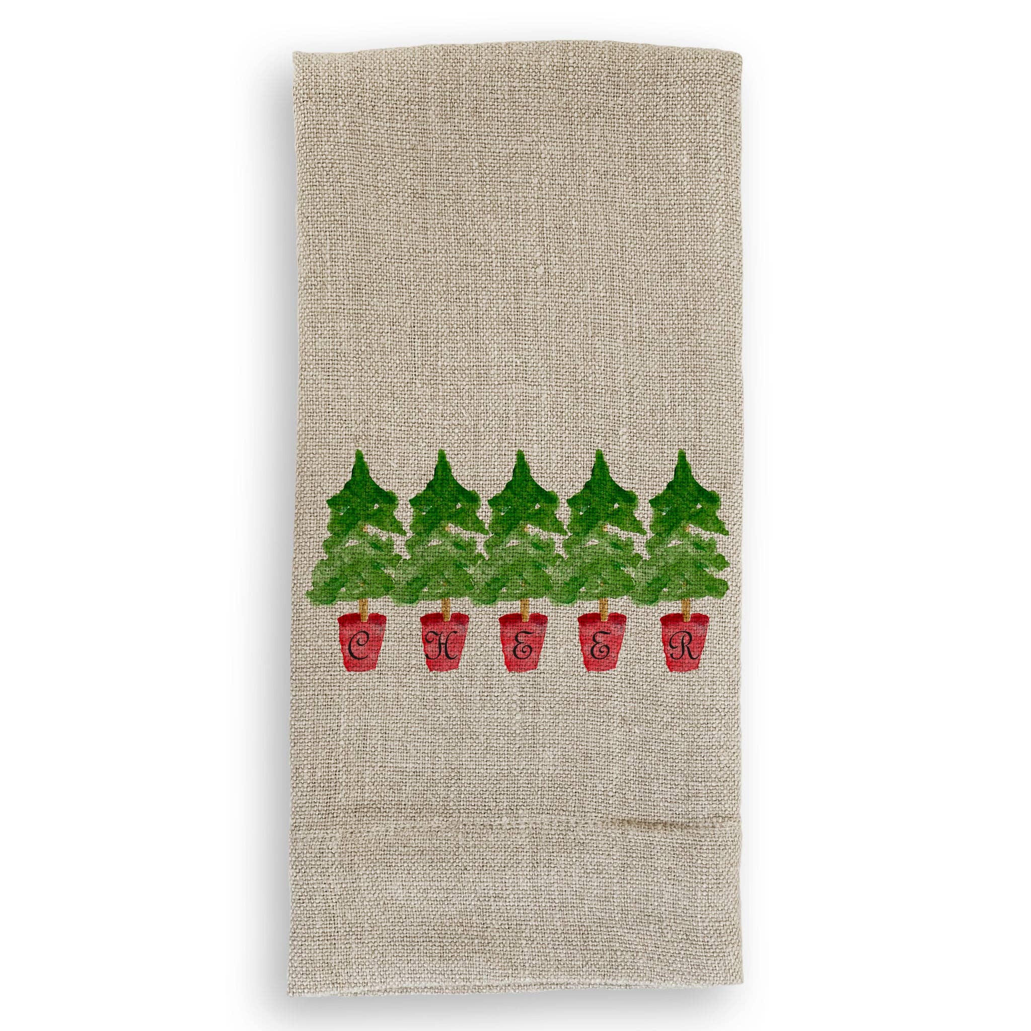 French Graffiti - Vendita all'ingrosso Strofinacci - Topiaria rossa1