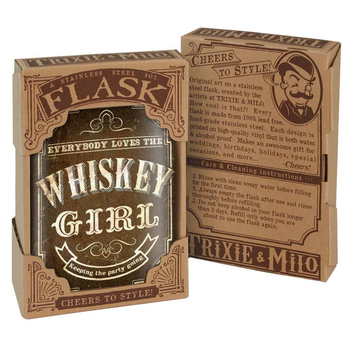Lucky Jack - Wholesale Flask - Flask - Whiskey Girl1