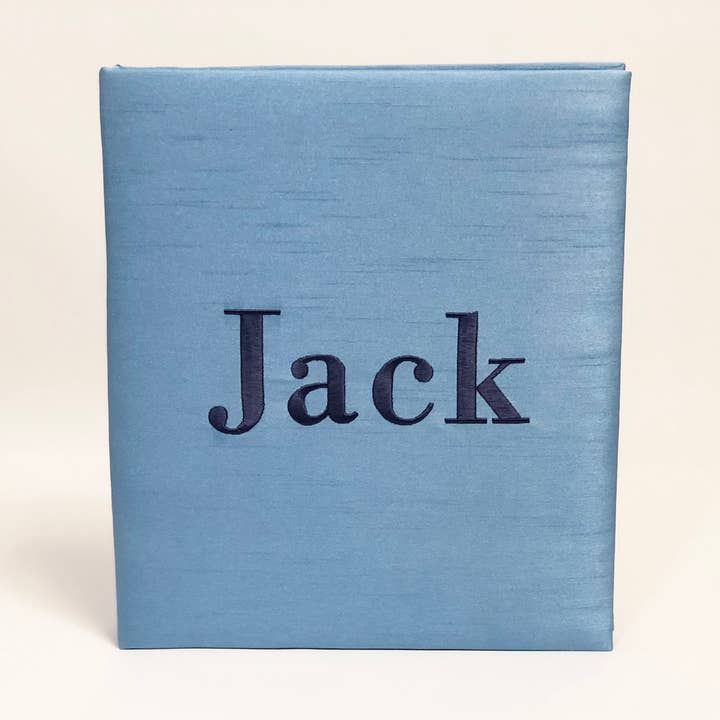 MARCELA - Wholesale Photo Album - Large Ring Bound Photo Album-Baby Shantung