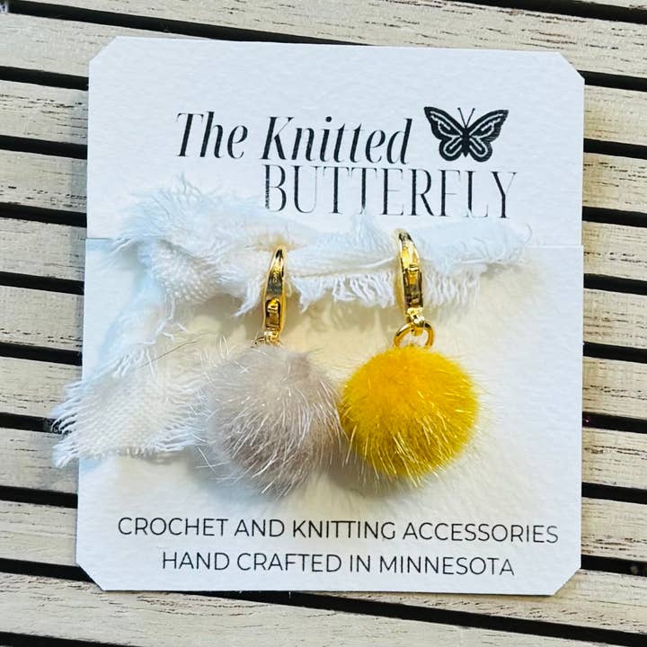 The Knitted Butterfly - Wholesale Knitting/Crochet Supplies - Yellow Truffula