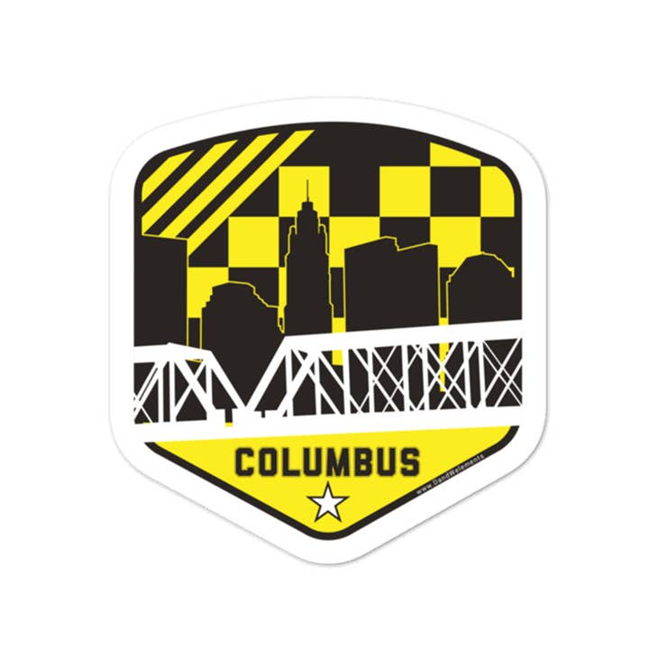 Columbus Crew Sticker for wholesale by D&W Elements