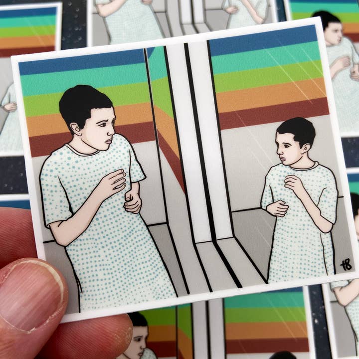 The Red Swan Shop – Großhandel Aufkleber – Vinyl-Aufkleber - Eleven at Hawkins Lab - Stranger Things