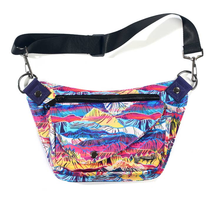 Rainbow Ridge Lux Hip Pouch for wholesale by Sipsey Wilder