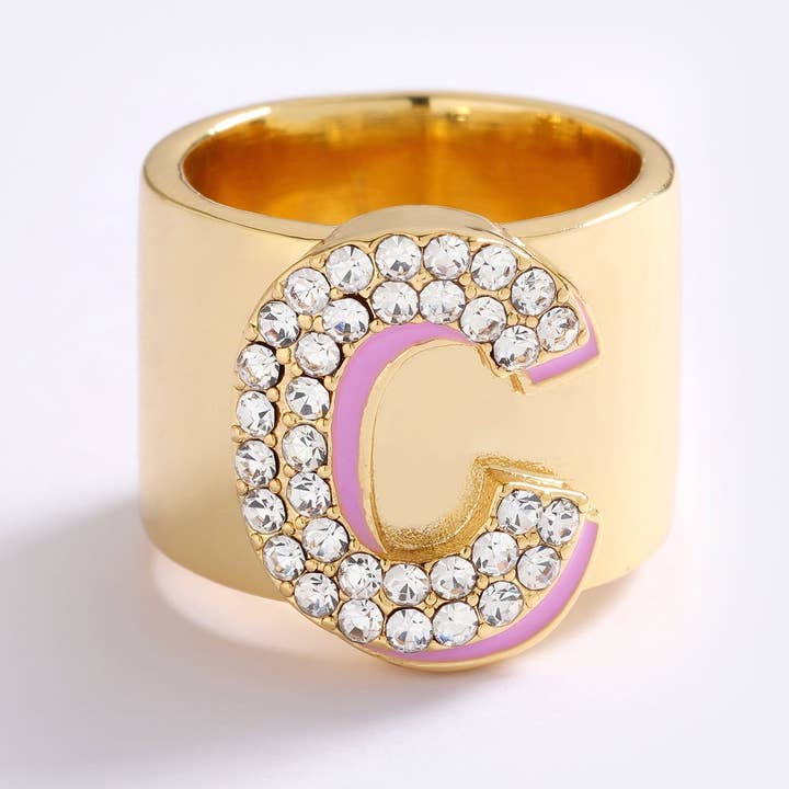 EMMA PILLS – Engroshandel Statementring – SIG MIT NAVN FØRSTE RING5