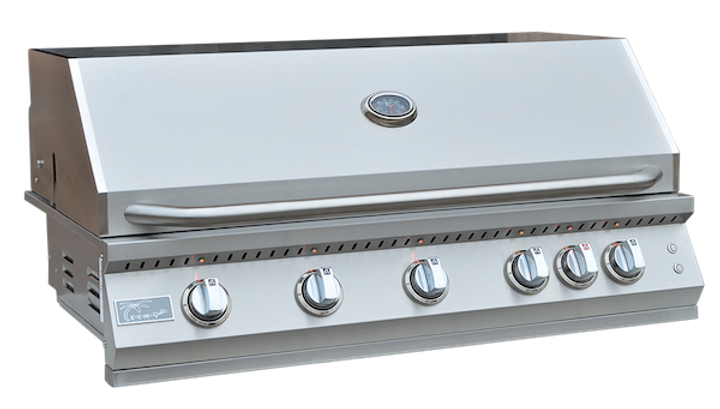 Patio Elegance - Wholesale Outdoor Grill Tools - KoKoMo 40” Built-In Gas Grill with 5 Burners and Back Burner1
