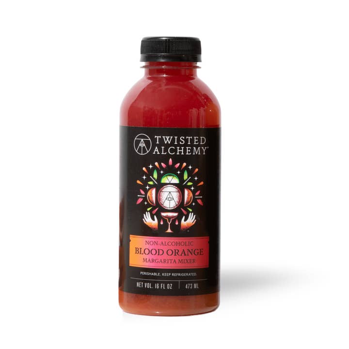 BLOOD ORANGE MARGARITA MIXER COLD PRESSED 12 x 16oz CASE for wholesale by Twisted Alchemy