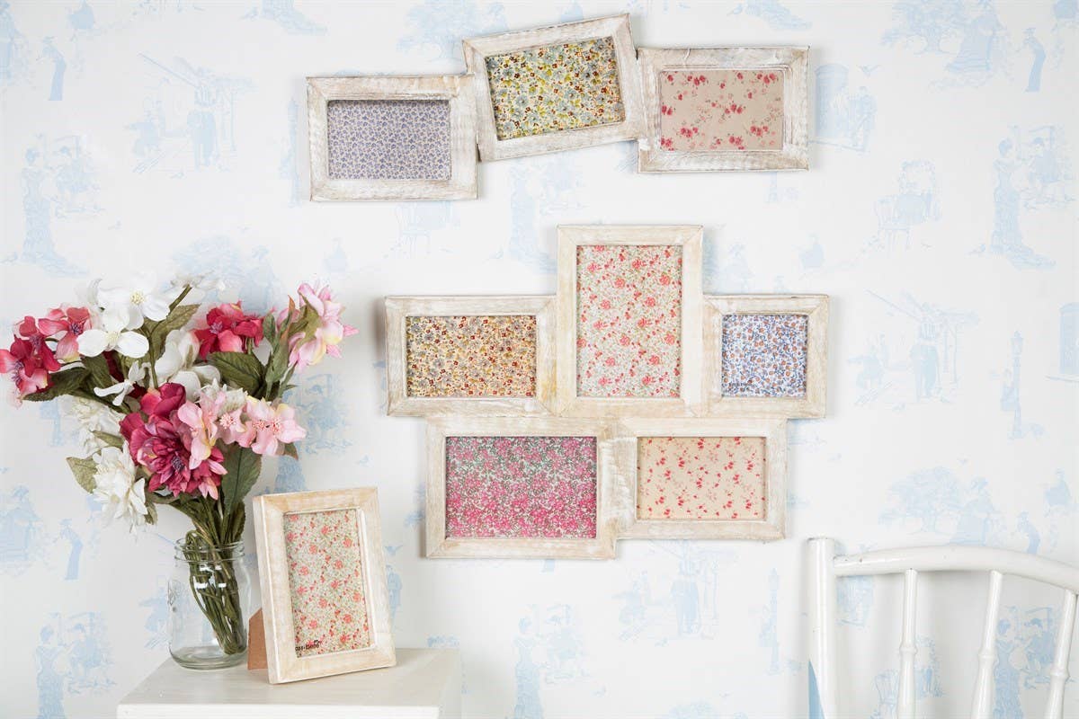 Sass and Belle – wholesale Picture frame – White Wood Photo Frame1