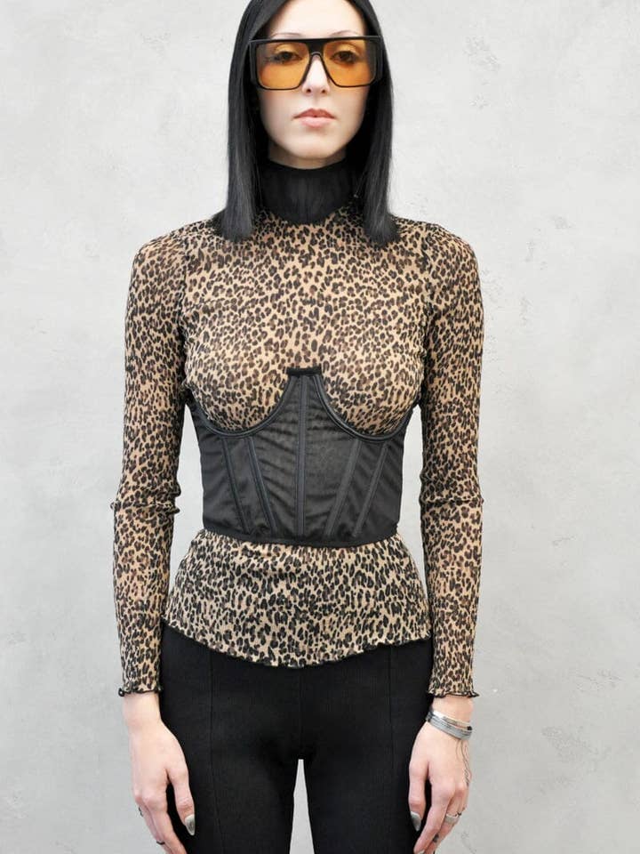 Clarissa Mesh Bustier för wholesale av NOCTEX