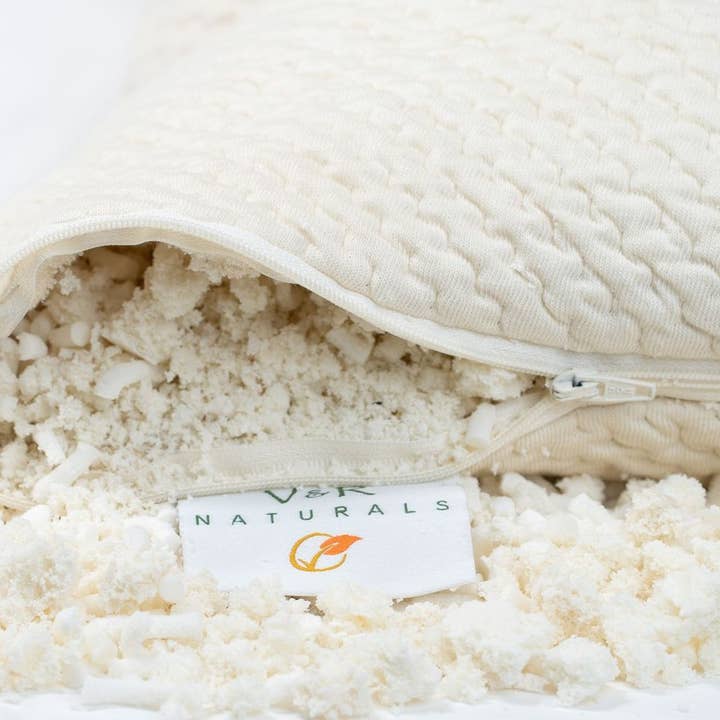 V&R Naturals - Vente Oreillers - Oreiller en poly et en tencel de marque privée1