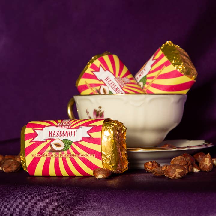 Vegan Delights - Wholesale Chocolate Bar - Hazelnut Bar (Vegan Chocolate Candy Bar)0