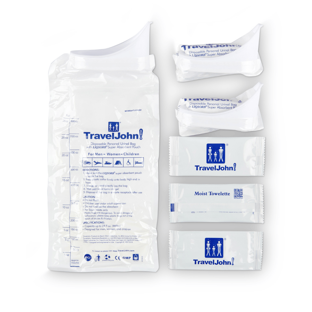 Mozzigear - Wholesale Toilet paper - Travel John Disposable Urinal5